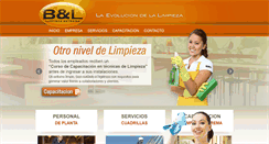 Desktop Screenshot of limpiezaextrema.com